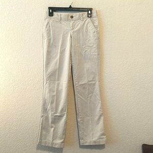 Old Navy boot cut low rise khakis